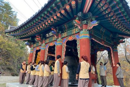 Südkorea for family - Golgulsa-Tempel - Kampfkunst Unterricht
