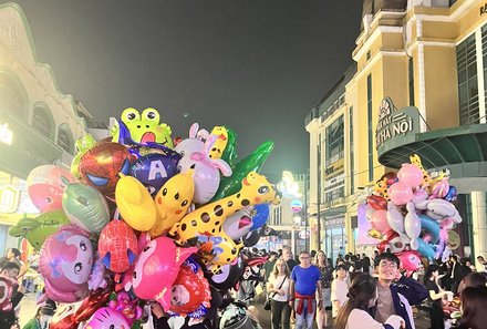 Laos und Vietnam Familienreise - Laos und Vietnam Reise mit Kindern - Hanoi Nachtleben