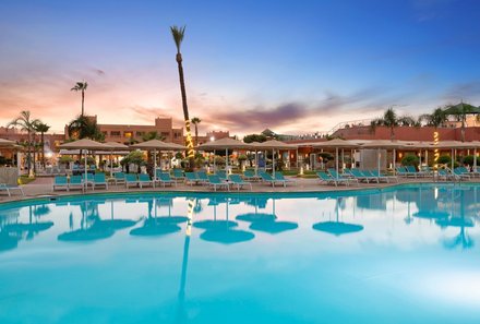 Familienreise Marokko - Marokko for family Deluxe - Hotel Aqua Fun Marrakesch Pool