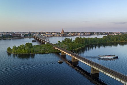 Baltikum for family - Riga - Vogelperspektive 