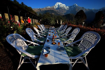 Nepal for family - Ghandruk Lodge - Außenansicht