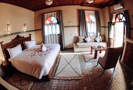 Familienreise Marokko - Marokko for family Deluxe - Ouarzazate Oz Palace - Zimmer