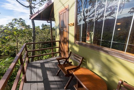 Familienreise Costa Rica - Costa Rica zum Bestpreis - Cala Lodge Santa Elena - Balkon