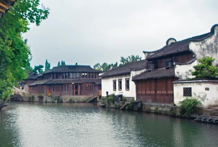 China for family individuell - Wuzhen - Gasthaus am Fluss