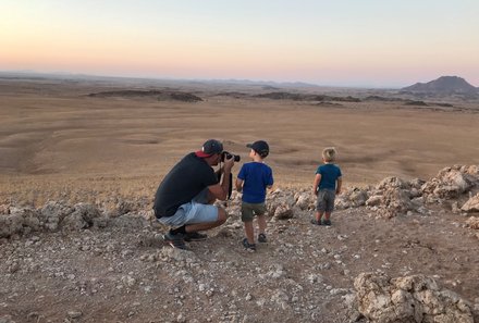 Namibia mit Kindern - Namibia for family individuell - Wüstenpanorama