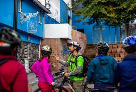Chile & Argentinien Familienreise - Chile und Argentinien Family & Teens - Santiago de Chile Fahrradtour