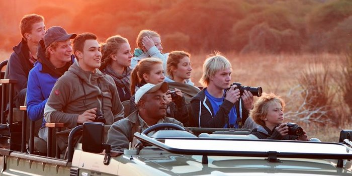 Safari mit Kindern - Safaritour im Jeep