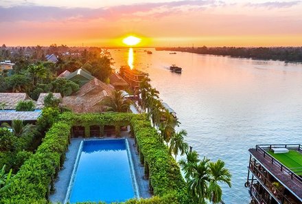 Vietnam mit Kindern - Vietnam for family - Cai Be - Mekong Lodge