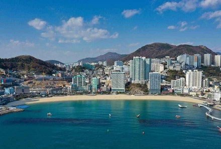 Südkorea for family - Songdo Beach - Strand