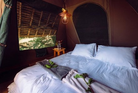 Kenia Familienreise - Kenia for family individuell - Loita Hills - Maji Moto Eco Camp - Zelt