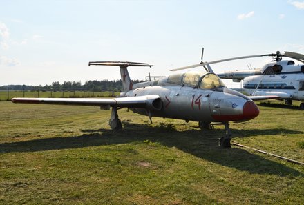 Baltikum for family - Istros Aviapark - Flugzeug