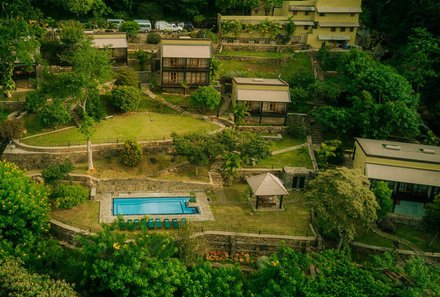 Sri Lanka for family Deluxe - Sri Lanka Individualreise mit Kindern - Haputale - Melheim Resort - Anlage