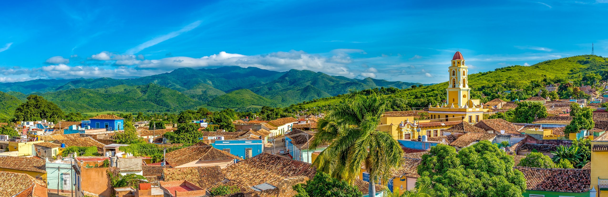 Kuba Familienreisen - Blick auf Trinidad