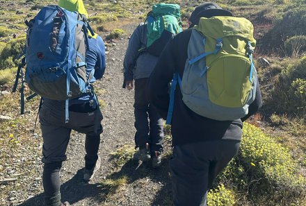 Patagonien mit Jugendlichen - Wandern mit Kindern in Argentinien und Chile - Wanderrucksäcke