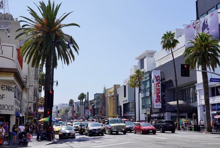 USA Reise mit Kindern Erfahrungen und Tipps - Los Angeles mit Kindern - Hollywood Boulevard