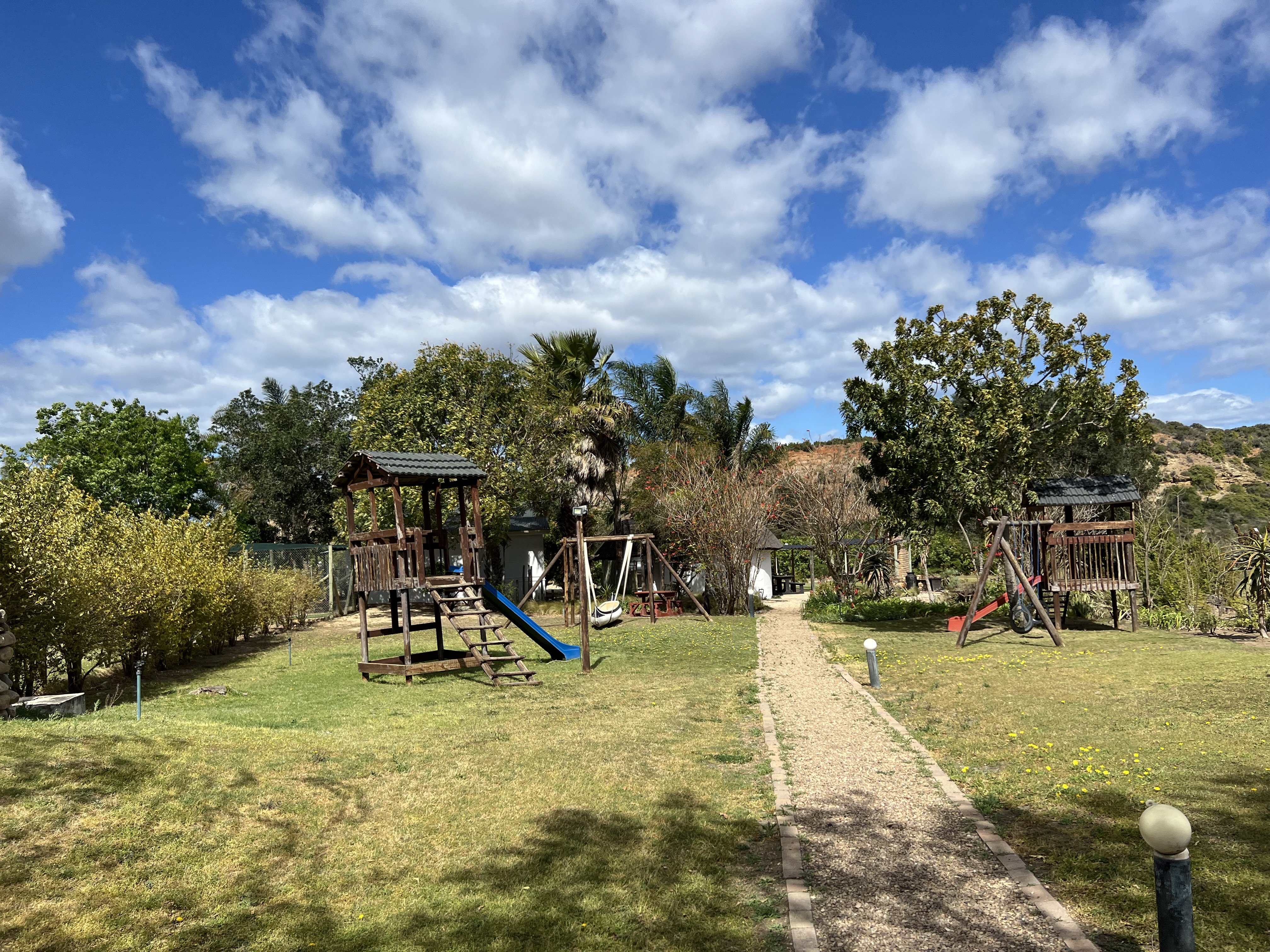 Südafrika Safari Lodges mit Kindern - Familienfreundliche Unterkünfte Garden Route - Addo Wildlife - Addo Elephant Nationalpark - Spielplatz