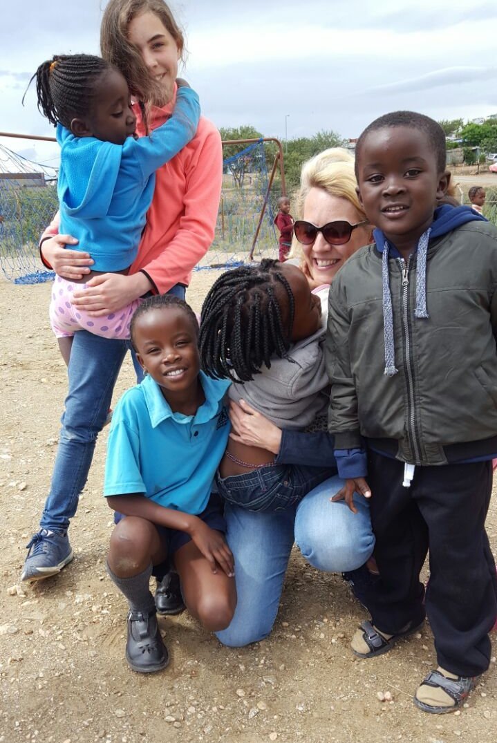 Namibia mit Kindern - Mammadù - spielende Kinder