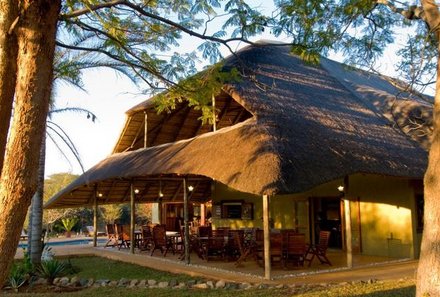 Südafrika individuell - Kubu Safari Lodge - Außenansicht