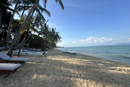 Thailand Familienreise - Thailand for family individuell - Verlängerung - Santiburi Koh Samui - Strand