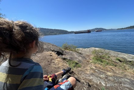 Westkanada for family - Familienurlaub Kanada -  Pause am Wasser