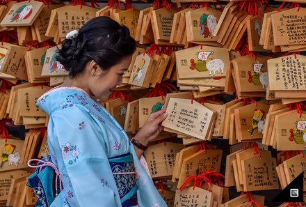 Japan for family individuell - Kyoto - Einheimische Frau