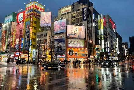 Japan for family - Asakusa - Stadt am Abend