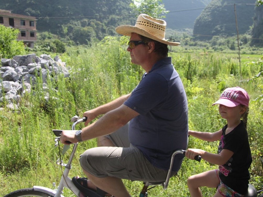 China mit Kindern - Radtour