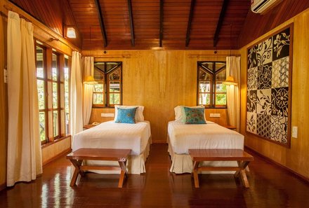 Malaysia Familienreise - Malaysia for family individuell - Sepilok Nature Lodge - Zimmer