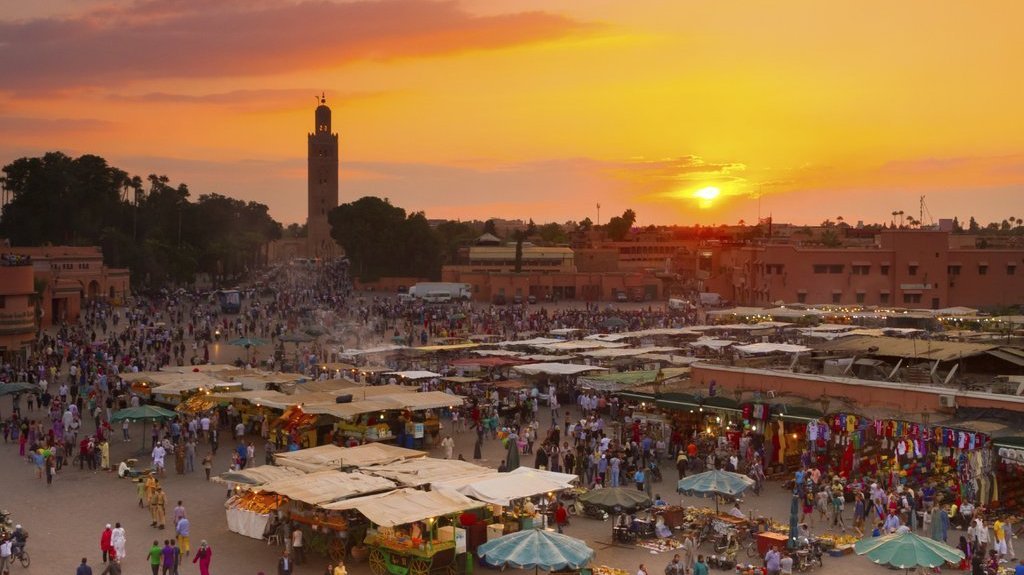 Marokko mit Kindern - Reisetipps zur Marokko Familienreise - Jamaa el fna