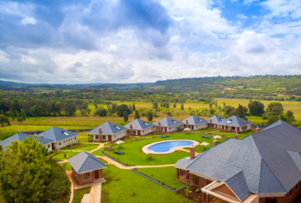 Familienreise Tansania - Tansania mit Kindern - Marera Valley Lodge - Anlage von oben 