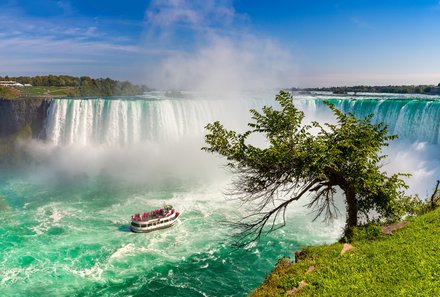 Ostkanada for family - Ostkanada Familienreise mit Kindern - Niagarafälle und Regenbogen