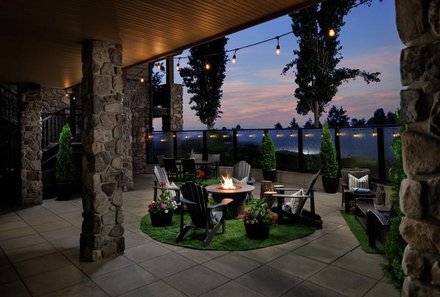 Westkanada for family individuell - The Beach Club Resort - Terrasse