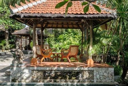 Bali for family deluxe - Familienreise Bali mit Kindern - Tandjung Sari Sanur - Pavilion