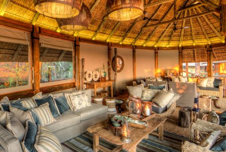 Botswana Fly-In-Safari individuell - Camp Okavango - Lodge