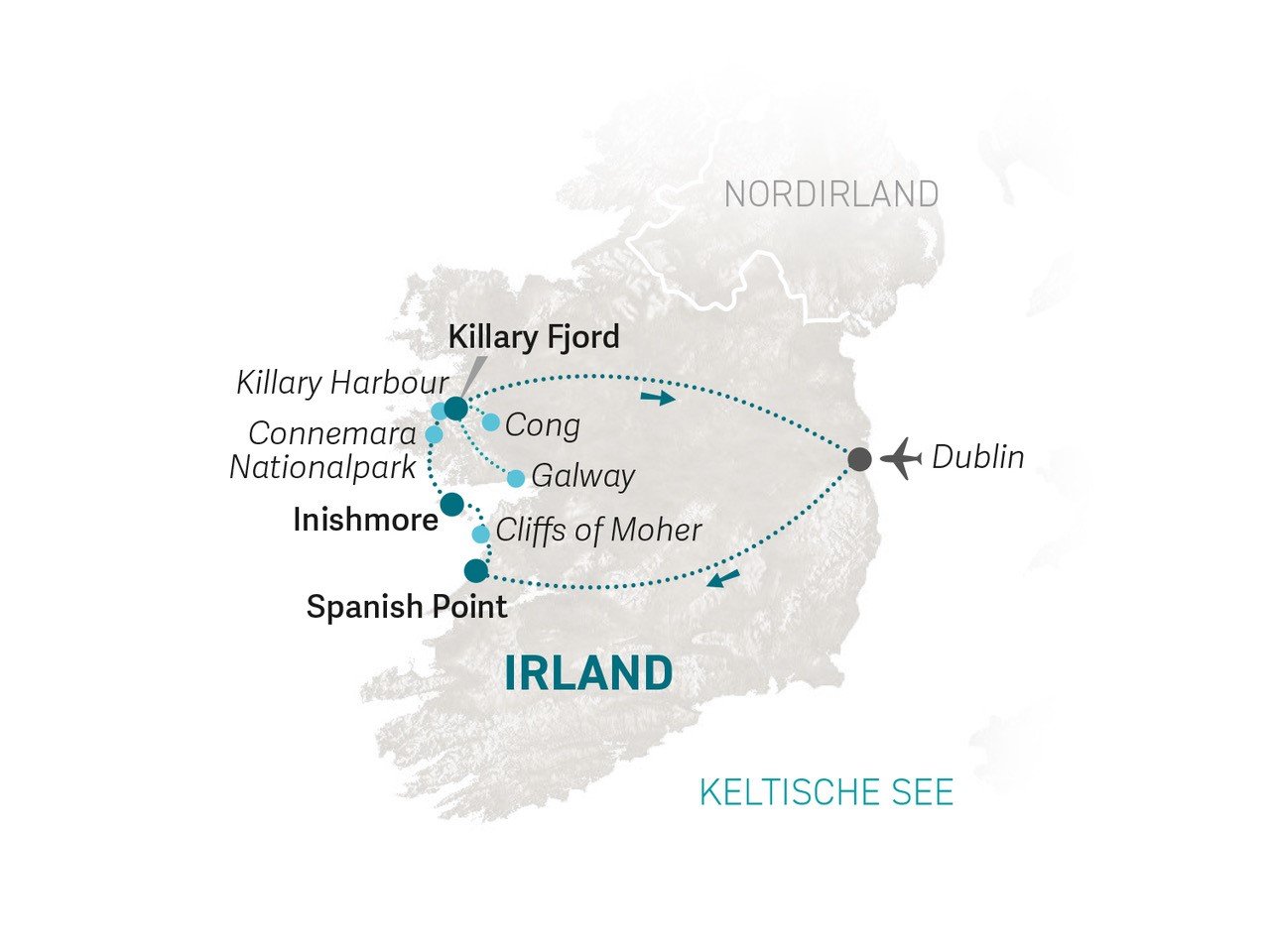 Irland mit Kindern Tipps - Irland mit Kindern Erfahrungen - Reiseroute