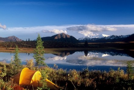 Kanada mit Kindern - Kanada for family - Zelten am See