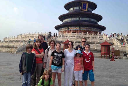 China mit Kindern - China for family - Gruppenfoto