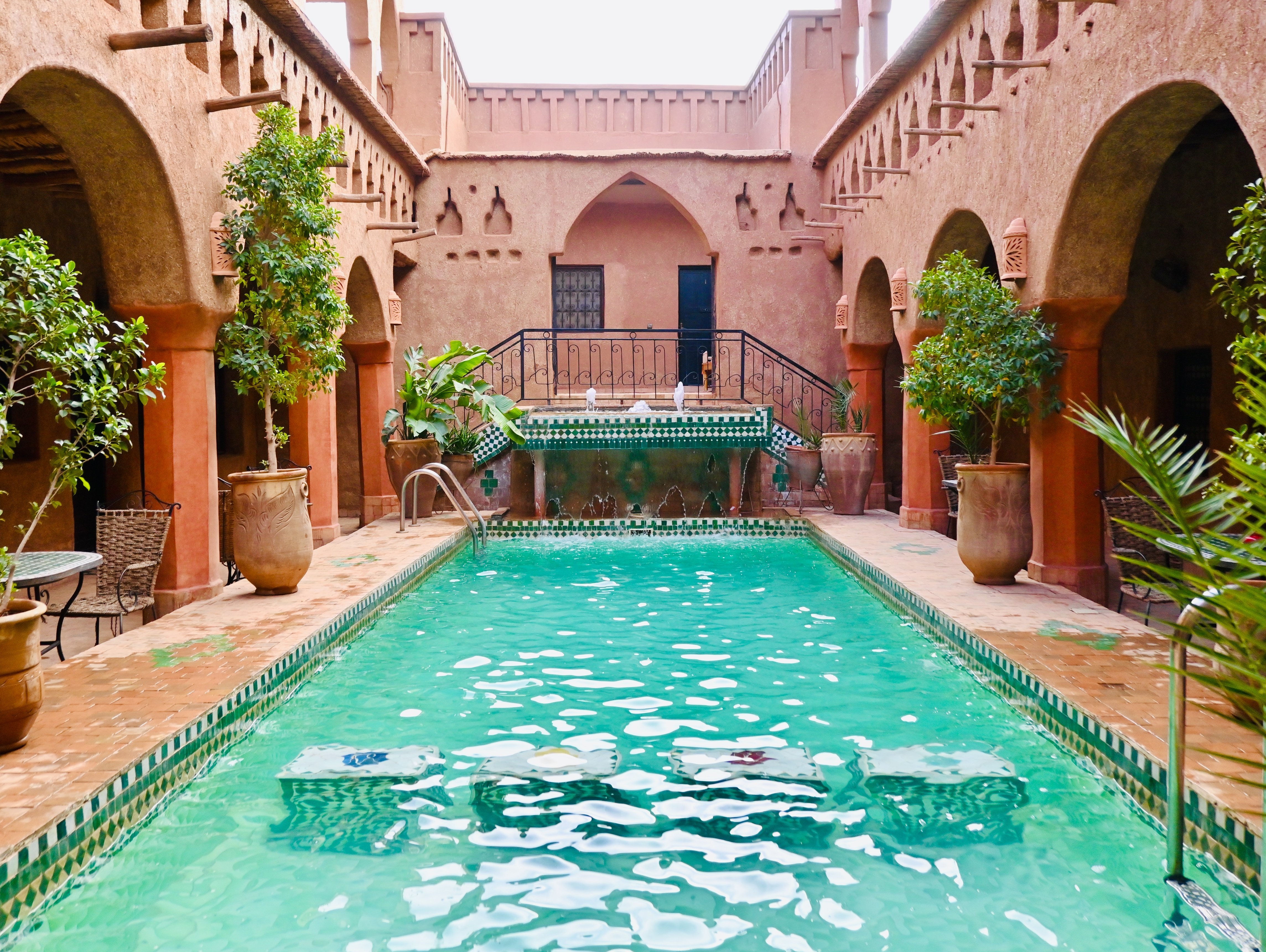 Marokko for family individuell - Erfahrungen mit Kindern in Marokko - Marokko Riad mit Pool