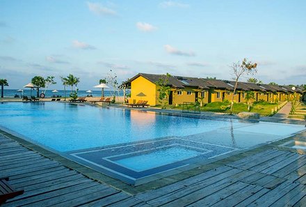 Sri Lanka Sommerurlaub mit Kindern - Sri Lanka Familienreise - Passikudah Resort Pool