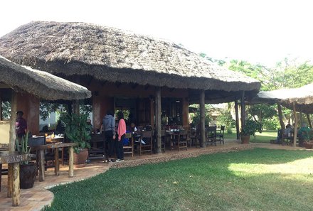 Uganda Family & Teens - Verlängerung in der The Haven River Eco River Lodge - Restaurant