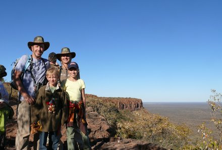 Namibia mit Kindern - Namibia for family - Familienfoto am Waterberg