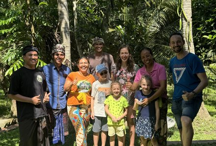 Bali mit Jugendlichen - Java & Bali Family & Teens - Besuch im Dorf Keramas