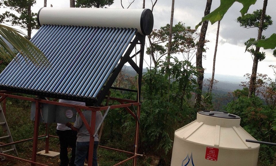 Costa Rica mit Kindern - Regenwaldprojekt: La Tigra Rainforest Lodge - Solaranlage