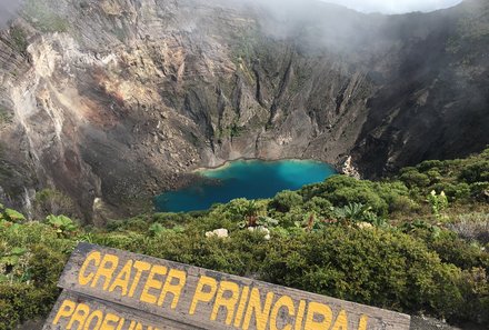 Costa Rica mit Kleinkindern - Vulkan Irazu
