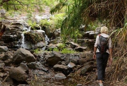 La Gomera Familienurlaub - La Gomera for family - Wanderung zum Wasserfall von Guro