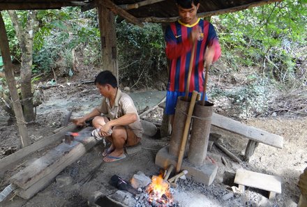 Laos und Vietnam Familienreise - Laos und Vietnam Reise mit Kindern - Einheimisches Leben