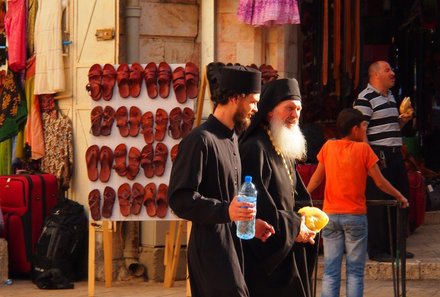 Israel mit Jugendlichen - Israel-Familienreise - Männer in Jerusalem