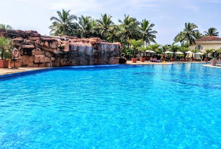 Indien mit Kindern - The Zuri White Sands Goa Resort - Poolansicht