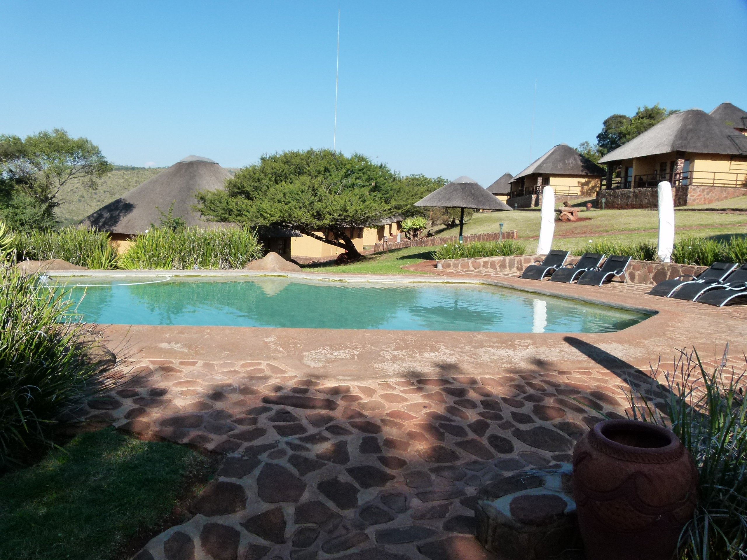 Südafrika mit Kindern - Lodges Südafrika mit Kindern - Pool Hannah Game Lodge