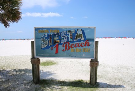 Florida Familienreise - Siesta Beach